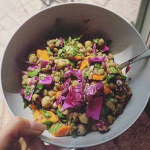 Colorful Lentil Salad recipe